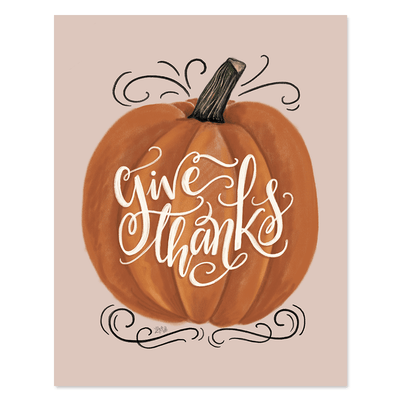 Give Thanks - Print - Lily & Val