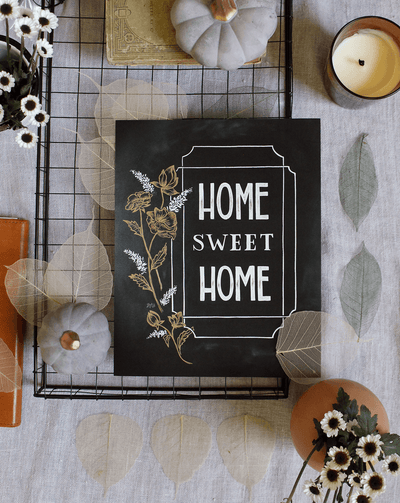 Home Sweet Home - Print - Lily & Val