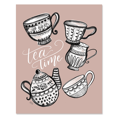 Tea Time - Print - Lily & Val