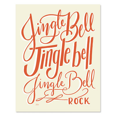 Jingle Bell Rock - Print - Lily & Val