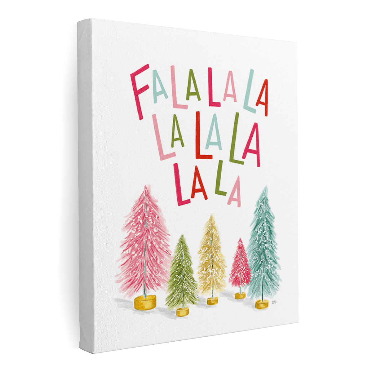 Christmas is Here, Lalalalala Pattern Poster for Sale by mdnrsakib