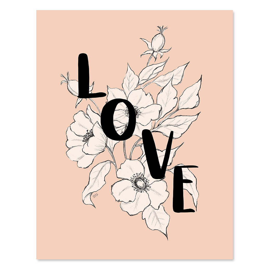 Love & Roses - Print - Lily & Val