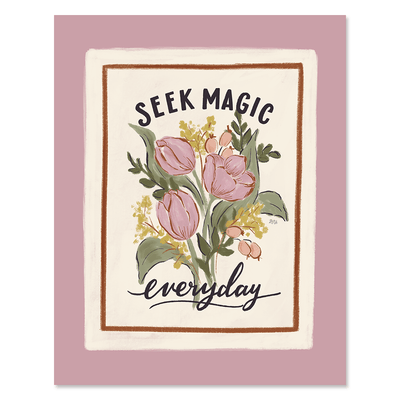 Seek Magic Everyday - Print - Lily & Val