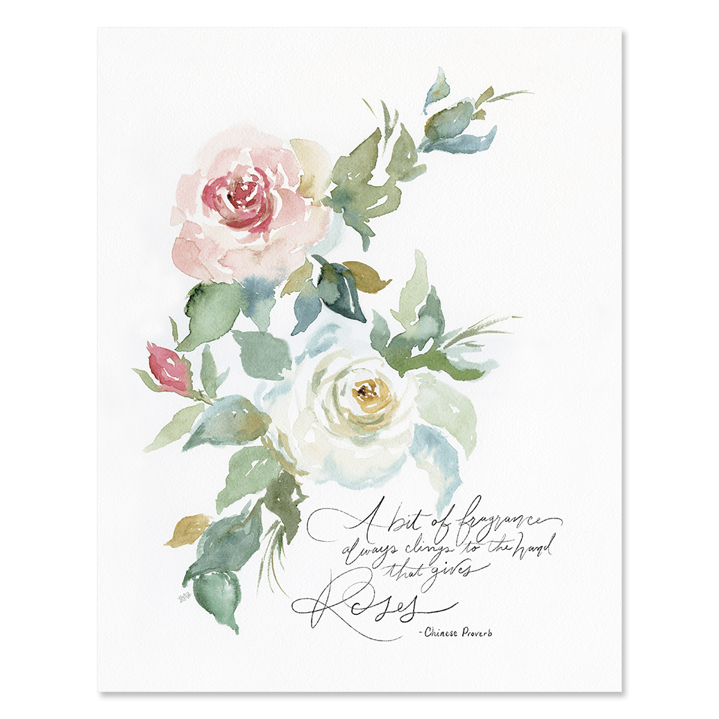 The Hand That Gives Roses - Print - Lily & Val