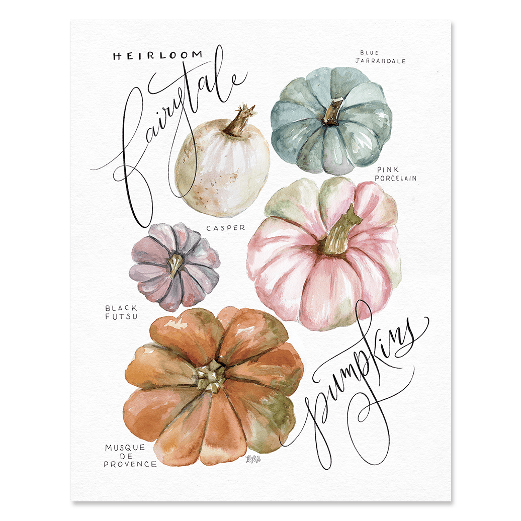Guide to Heirloom Pumpkins - Print - Lily & Val