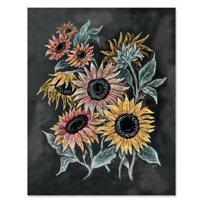 Autumn Sunflowers - Print - Lily & Val