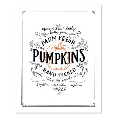 Farm Fresh Pumpkins - Print - Lily & Val