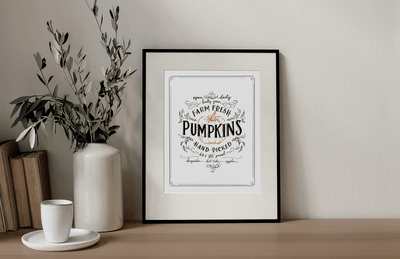 Farm Fresh Pumpkins - Print - Lily & Val