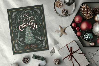 A Very Merry Christmas - Print - Lily & Val