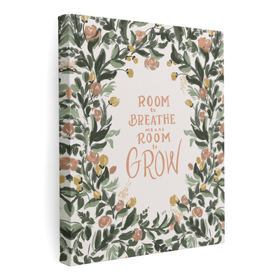 Room to Breathe Means Room to Grow