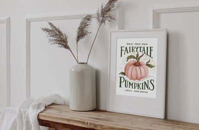 Pick Your Own Fairytale Pumpkins (Two Colors)
