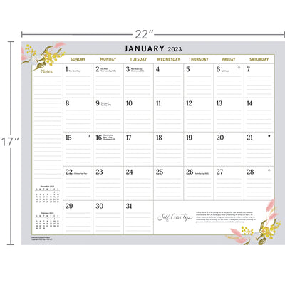 Be Gentle With Yourself 2023 Deskpad Calendar
