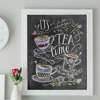 It's Always Time for Tea - Print - Lily & Val