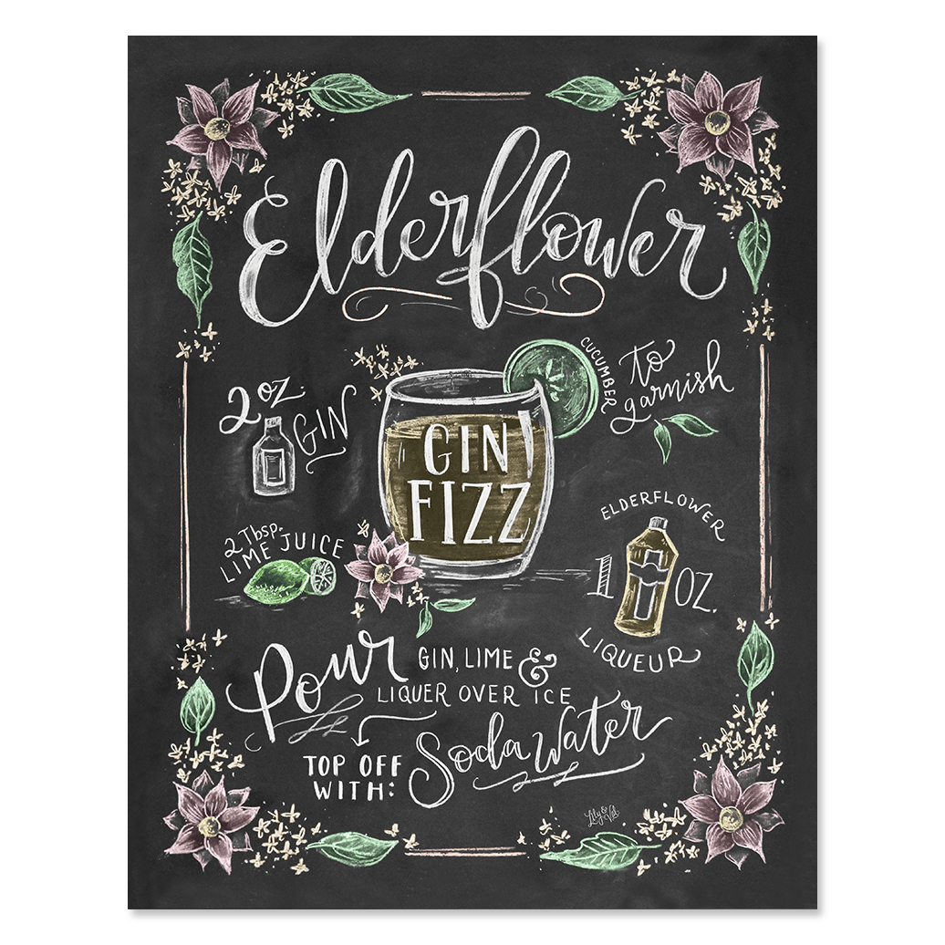 Elderflower - Print - Lily & Val