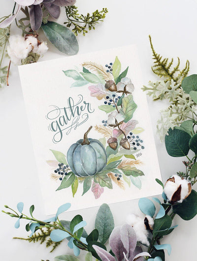 Gather - Print - Lily & Val