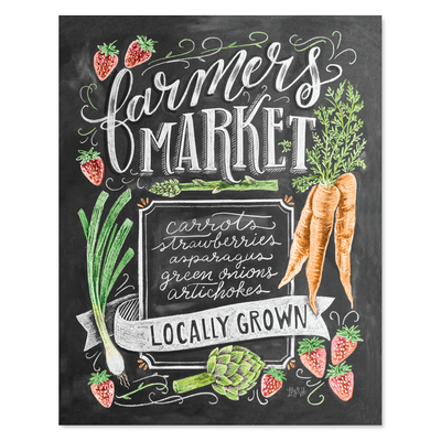 Spring Farmers Market - Print