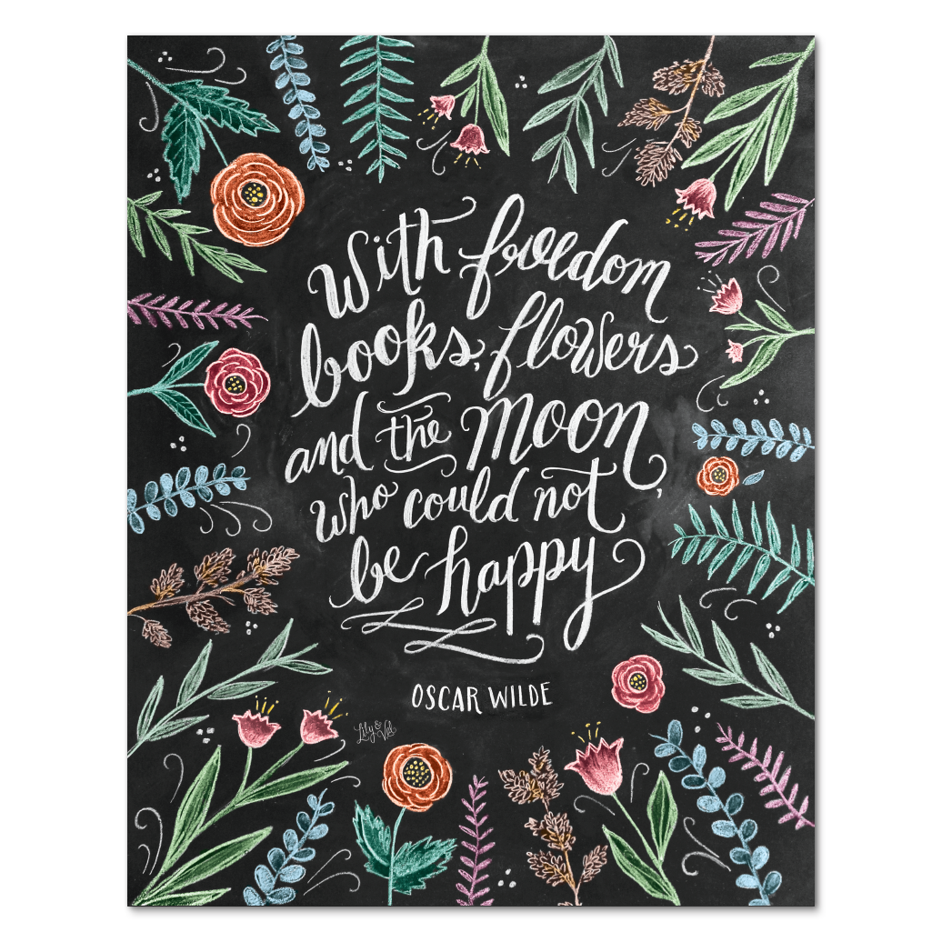 Freedom and Flowers - Print