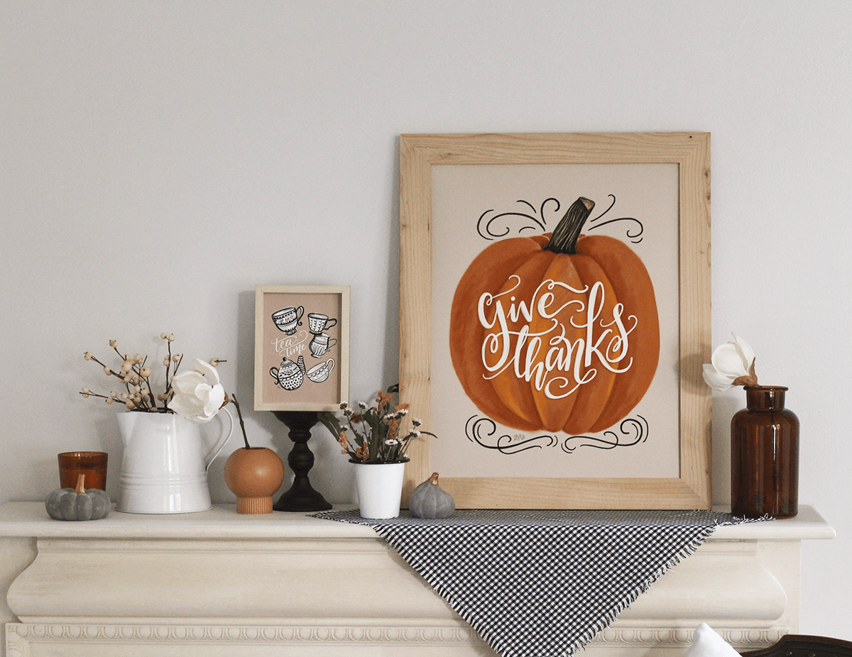 Give Thanks - Print - Lily & Val