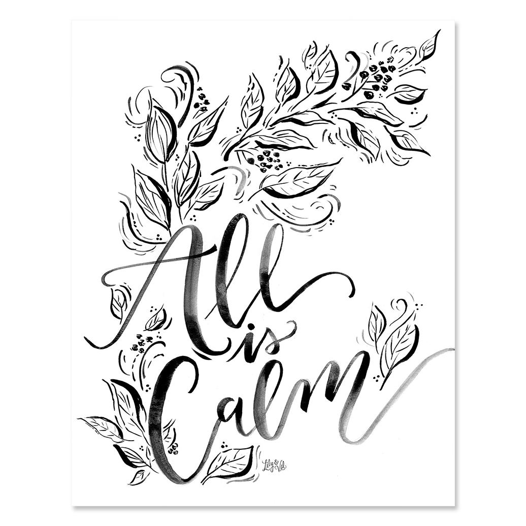 All is Calm - Print - Lily & Val