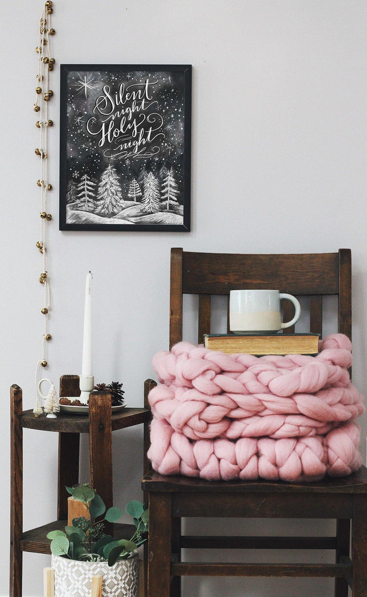 Silent Night, Holy Night - Print & Canvas - Winter Art