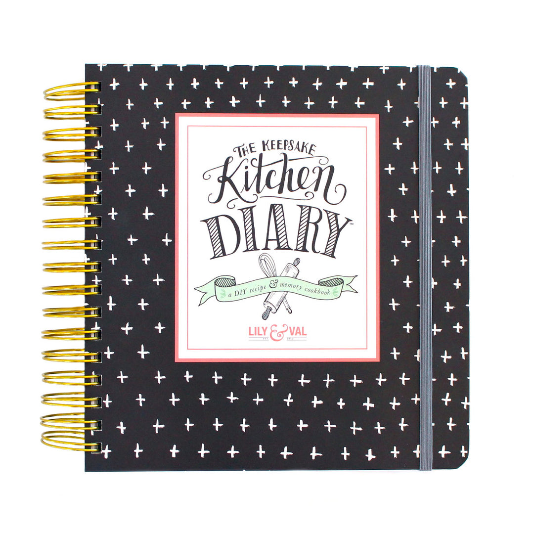 Family Kitchen Recipe Keeper - Cookbook - Keepsake Kitchen Diary