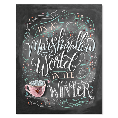 Marshmallow World -  Print