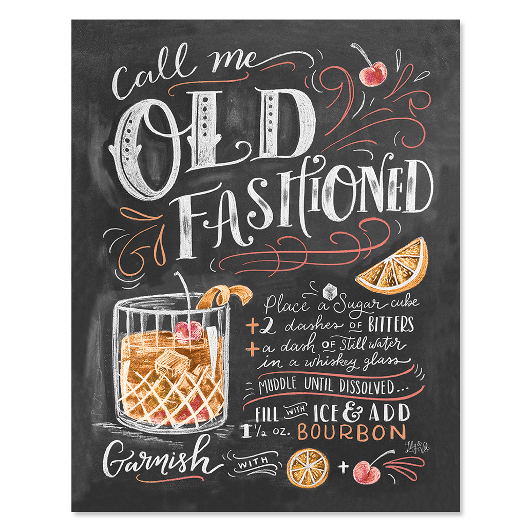 Call Me Old Fashioned - Print - Lily & Val