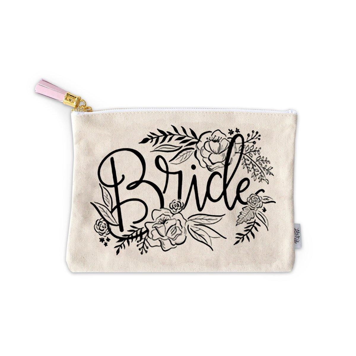 Bride Zippered Pouch - Lily & Val