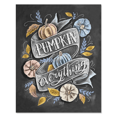 Pumpkin Everything - Print - Lily & Val