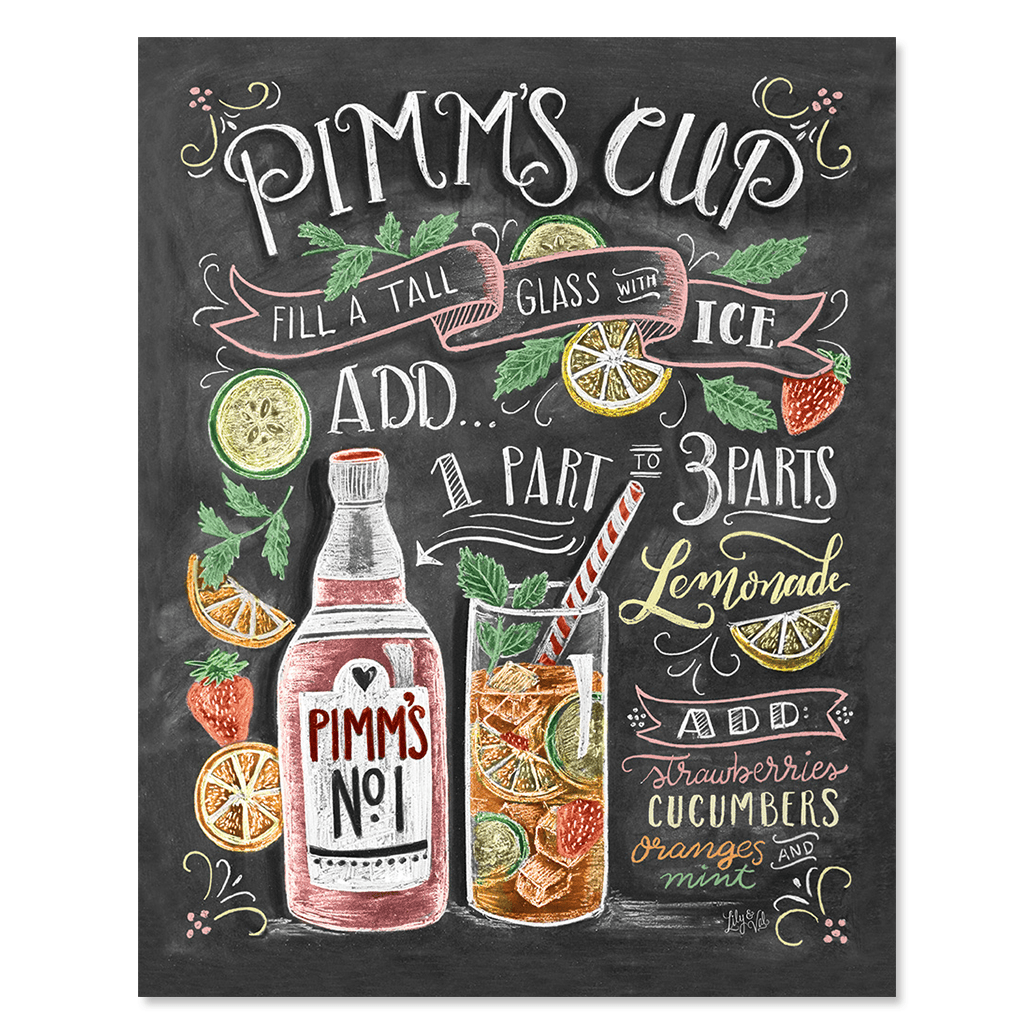 Pimm's Cup cocktail recipe for your summer kitchen