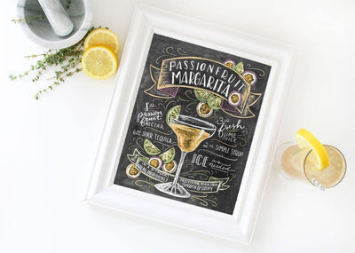 Passionfruit Margarita - Print - Lily & Val