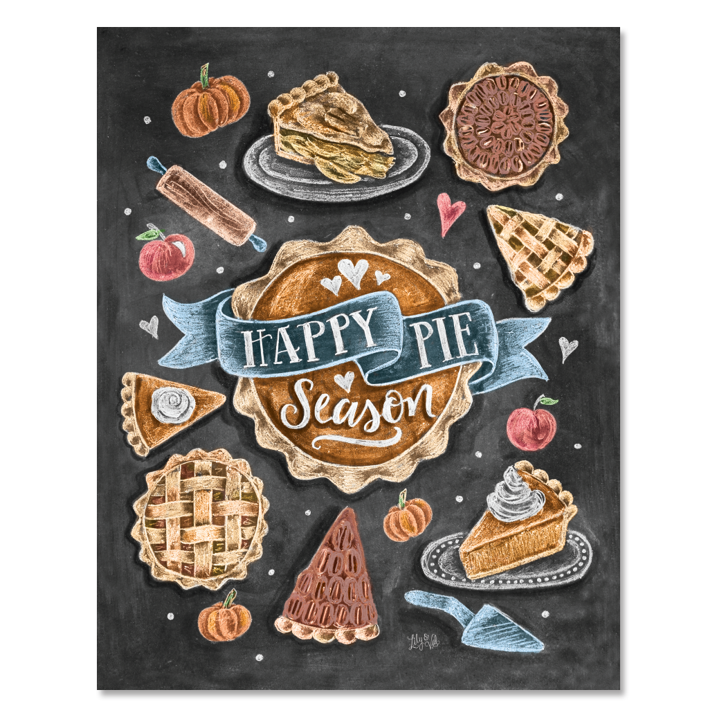 Happy Pie Season - Print