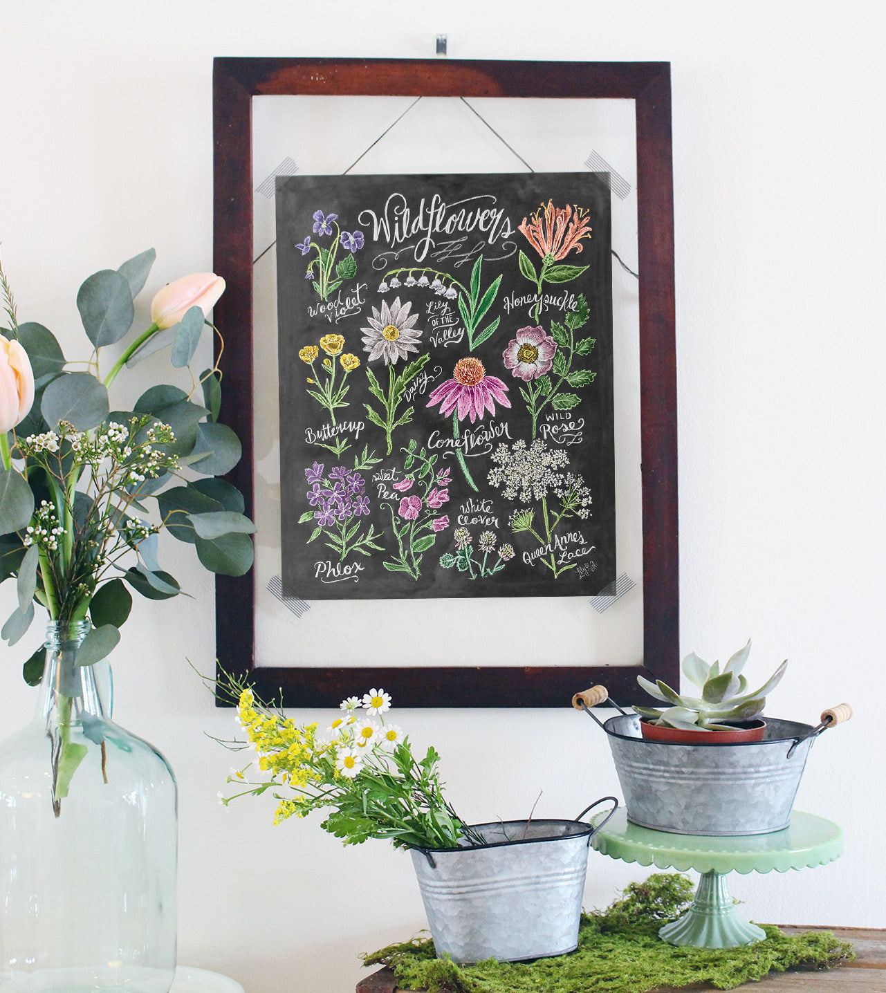 Wildflower Field Guide - Print - Lily & Val