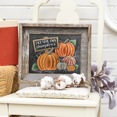 Pick-Your-Own Pumpkins - Print - Lily & Val