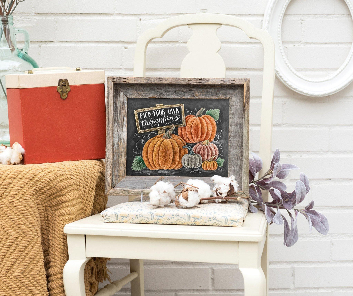Pick-Your-Own Pumpkins - Print - Lily & Val