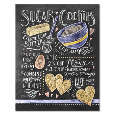 Sugar Cookies Recipe - Print