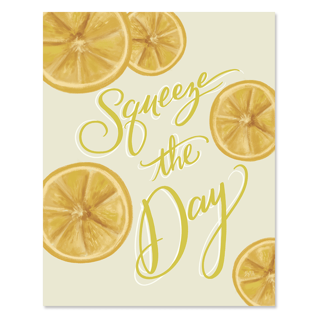 Squeeze The Day - Print - Lily & Val