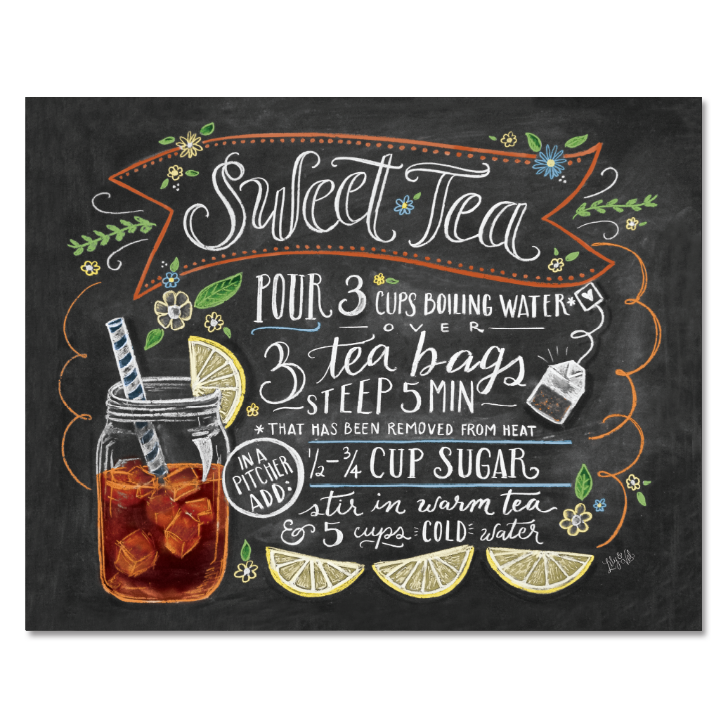 Sweet Tea Recipe - Print