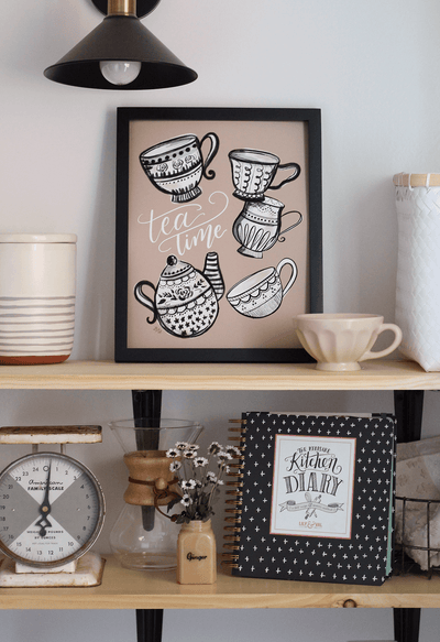 Tea Time - Print - Lily & Val