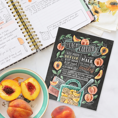 Peach Cobbler Recipe - Print - Lily & Val