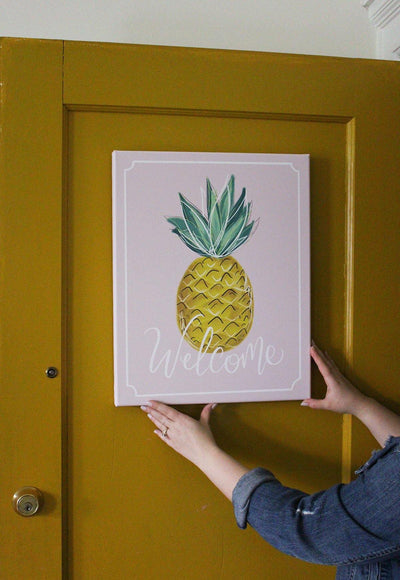 Summer Welcome Pineapple - Print - Lily & Val